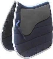Horse Saddle Pad English Quilted All-Purpose Shock Absorbing Neoprene 72TS18