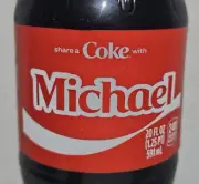 Share A Coke With Michael Personalized Gift Coca Cola Bottle 20 Oz. 2025
