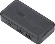 USB 3.0 Switch Selector, 2 Computers Sharing 4 USB Devices, Printer USB Switch Selector, Box Hub for Mouse Keyboard Scanner, 5Gbps Data Transfer Rate, Plug and Play, LED Indicator