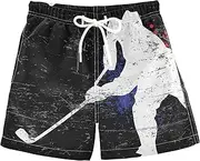 [Aflyko] Boys' Board Shorts Swim Trunks Bathing Suit Girls Beach Swimwear Quick Dry All Day Shorts