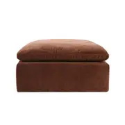 [James Lane] Cloud Deep Ottoman Muse Rust