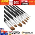 Sable Watercolour Brushes Professional - 8 Pcs Sable Paint Brush Set Variety Sha