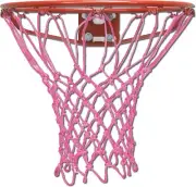 Krazy Netz Heavy Duty Pink Colored Basketball Rim Goal Net Universal