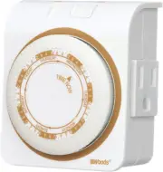 50002 7-Day Indoor Heavy Duty Mechanical Timer, White