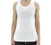 Adidas Performance Women's Ultimate Tank White / MSilver AB9647 Sz XS