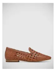 [Wittner] Binx Leather Weave Loafer in Tan
