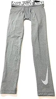 [Nike] Boys Dri-Fit Baselayer Training-Tights Collant, Size Small, Grey