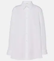 [Dries Van Noten] Dries Van Noten Casio cotton shirt AU 10 white