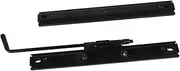 GARVALON Pair Seat Bracket Universal Bucket Seat Slider Rails Car Seat Slider Tracks for Seat Adjustment