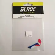 Red Vertical Fin with Decal: mCP X BLH3520R