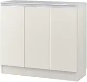 IWATSUKI MIO-8071RHWH Storage Shelf with Door, White, Width 28.0-47.2 inches (45-120 cm), Depth 12.4 inches (31.4 cm), Height 31.5 inches (80 cm), Regular, with Cut Baseboard