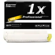 Eurotone Pro Toner Yellow for OKI C-801-DN C-821-DN C-821-N