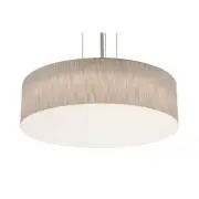 AFX Lighting Anton 3 Lt 24'' Medium Base Pendant, NK/Jute White - ANP2432MBSN-JT