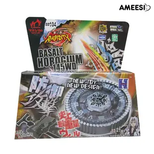 BEYBLADE Ameesi Metal Master 4D Fusion 陀螺陀螺陀螺 BB104 玩具帶發射器