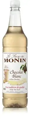 Monin White Chocolate Syrup 1 Lt