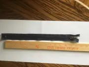 YKK zippers, 14” Navy, closed end, reversible pull 5N. 2 for $3.00 + shipping.