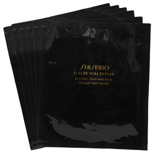 SHISEIDO 資生堂 時空琉璃LX御藏修護面膜(60g)*6旅行袋組(公司貨)