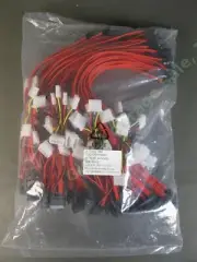 50pcs LOT Slimline Locking SATA 3 Data & Molex 4 Pin M F Power Converter Cables