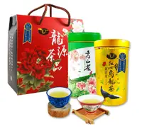 在飛比找PChome24h購物優惠-【龍源茶品】iTQi國際風味有機烏龍梨山茶葉2罐組(梨山高山