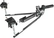 Husky 31986 Round Bar Weight Distribution Hitch Package - 600 lb. Tongue Weight Capacity