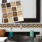 Accessories Tile Wall Stickers Waterproof 18pcs Decals Decoration Kitchen