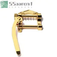 在飛比找蝦皮購物優惠-Aaron1 Gold Vibrato Bridge,平頂琴