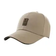 Men Fashion Baseball Hat Camel Hats & Headwear