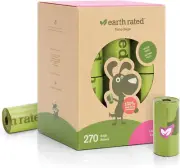 Bolsas Para Excremento Perro Con Garantía Anti-Fugas Rollos Recarga Extra Grueso