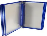 BCOATH Wall Hanging File Organizer 10 Simple Design for Documents Magazines Home Office