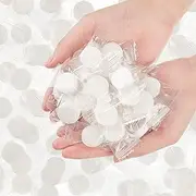 Juexica 1000 Pcs Mini Compressed Paper Towels Tablets Disposable Travel Coin Tissues Cotton Face Washcloths Portable Individual Wrap for Travel Toilet Hand Clean