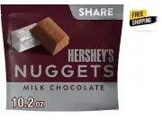 Hershey's Nuggets Milk Chocolate Candy, Share Pack 10.2 oz