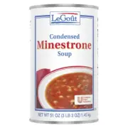 Minestrone Condensed Canned Soup, 51 Oz, Pack of 12