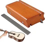 Fret Beveling File - Fret Crowning File,3/23/35 Degree, Ergonomic Design, Heavy-Duty Repair Tools For Bass Guitar Setup
