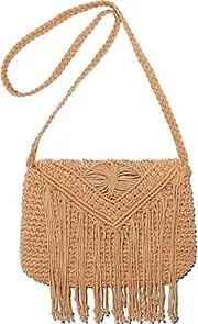 [YeeHeen] Straw Clutch Bag Women Straw Tassel Handbag Boho Envelope Summer Clutch Purse Beach Bag