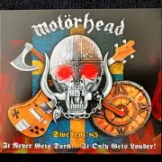 MOTORHEAD Sweden'85 IT NEVER GETS DARK… IT ONLY GETS LOUDER 2CD *NEW*Venom,Sodom