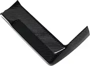 ATATNK Compatible for C8 Corvette 2020 2021 2022 2023 Carbon Fiber Radio GPS Stickers Navigation Back Covers Console Interior Accessories(Glossy Carbon)