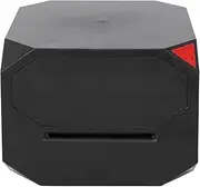 VELATEMOR Rechargeable Automatic Card Shuffler for 1-2 Decks, 360°/180° Deal, Support 8 Players, Adjustable Dealer Distance, One Click Set, for Poker, Card Games (Black)