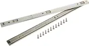 Vaguelly 2pcs Slide Drawer Drawers Keyboard Drawer Tray Rack Keyboard Slide Tray Accessories Cabinet Slides Drawer Tray Accessories Keyboard Slide Tray Computer Slide Galvanized Iron Silver