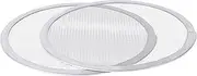 Argon Tableware 10 Inch Mesh Pizza Screens - 2 Pack - Non-Stick Metal Aluminium Pizza Trays Round Oven Cooking Baking Pan for Oven, Home, Restaurant
