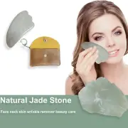 Natural Jade Stone Gua Sha Board Facial Massager Skin Lifting Scraping Tool Gift