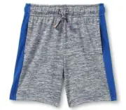 Cat & Jack Toddler Boys Pull On Shorts W/ Side Stripes & Pockets 2T