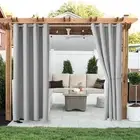 LORDTEX Linen Look 52"W x 84"L (Pack of 2), Light Grey