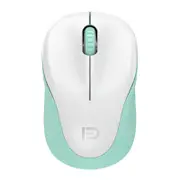 V10m 2.4GHz Wireless USB Rechargeable Mouse 1600DPI Ergonomic Silent Gaming Mouse Office Mice for Computer Laptop PC GREEN COLOR