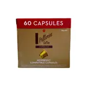 Vittoria Espresso Coffee Pods Nespresso Compatible Capsules 60 pack