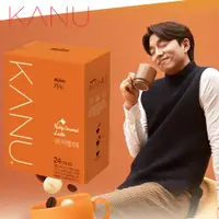 在飛比找PChome24h購物優惠-【Maxim】韓國 KANU 堅果風味焦糖拿鐵咖啡(17.3