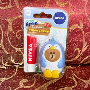 現貨 泰國🇹🇭代購✨NIVEA x LINE 護唇膏