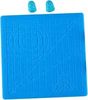 SHINEOFI Printing Pen Silicone Pad Crafting Mat Crafting Mat for Table Silica Gel Blue