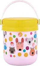 Maxwell & Williams Kasey Rainbow Critters Children's Insulated Food Container 300ML Pink