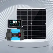 6000W Solar Power System 100A MPPT Controller 300W Panel 12V to 110V/220VVSh