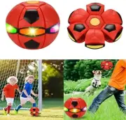 Magic Soccer Ball Pet Toy Bouncy Flying Saucer Ball for Dogs and Kids Outdoor US
